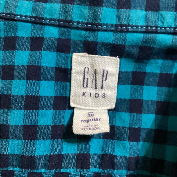 Boys Gap Long Sleeve Size Medium Button Down Shirts - Picture 8 of 9